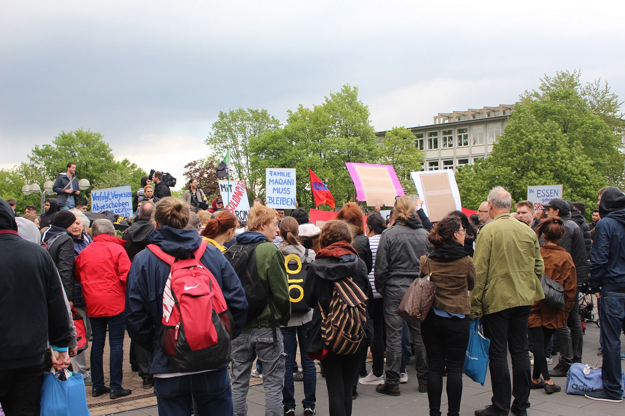 Solidarität mit Familie Maqani Grosse Solidarität mit der Familie Maqani